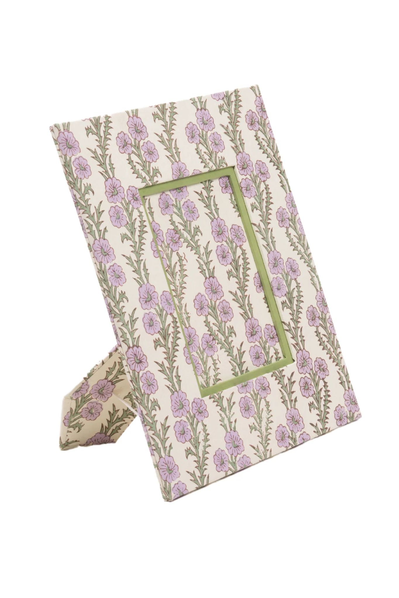 Hand-Marbled & Blockprint Photo Frames